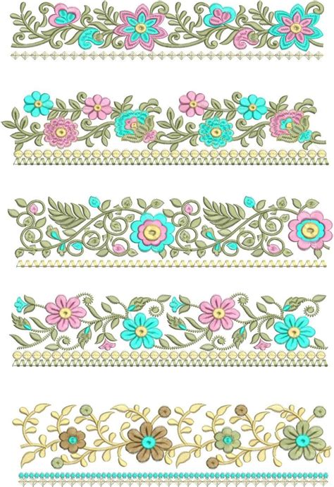 Borders Embroidery Designs Hand Embroidery Designs Embroidery