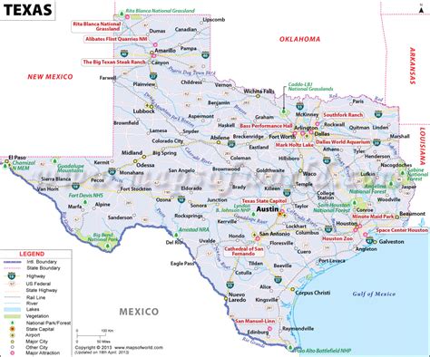 The Texas Map
