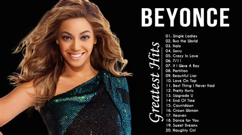 Beyoncé Greatest Hits The Very Best Of Beyoncé Beyoncé Best Songs Full Album 2021 Youtube