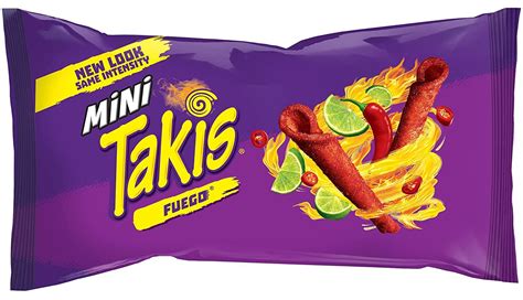 Takis Rolled Mini Fuego And Nitro Tortilla Chips Bag Of 25 Count
