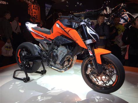 2016 Eicma Motorcycle Show Ktm Duke 790 Prototype Unveiled Drivespark