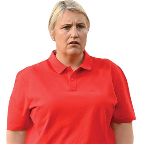 Emma Hayes Red Top Half Body Buddy Celebrity Cutouts