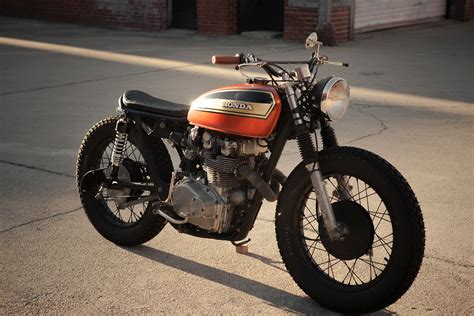 Changed the oil, new battery, and she started up on. Honda CL450 Scrambler by Redeemed Cycles - BikeBound