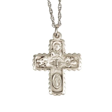archive collection 4 way cross medal necklace the catholic company®