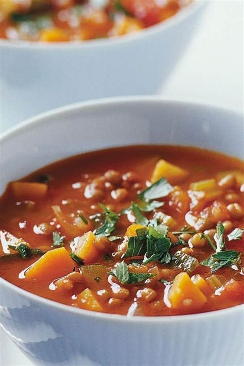 Easy Vegan Lentil Tomato Soup Recipe Grandma Lindas Recipes