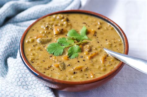 Coconut Curry Lentil Soup Vegan The Wholesome Fork