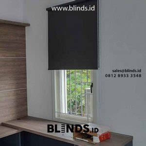 Roller Blind Blackout Sharp Point Di Alam Sutera Archives Blinds Indonesia