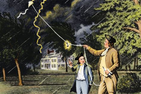 On This Date In 1752 Benjamin Franklin Proves That Lightning Is