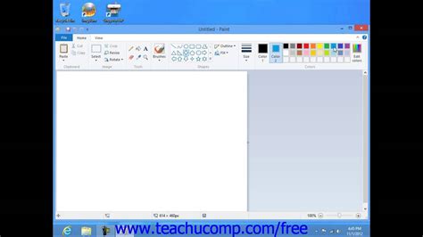 Windows 8 Tutorial Drawing Shapes And Lines In Paint Microsoft Training