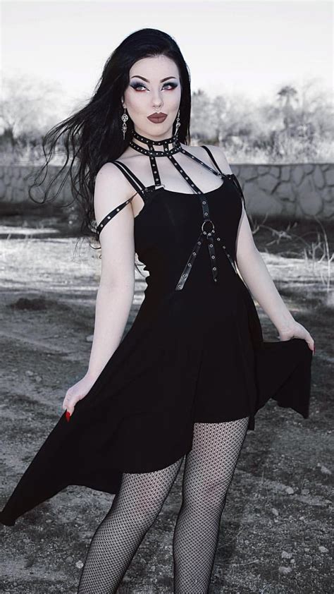 Cute Dress Gothic Outfits Punk Dress Fashion