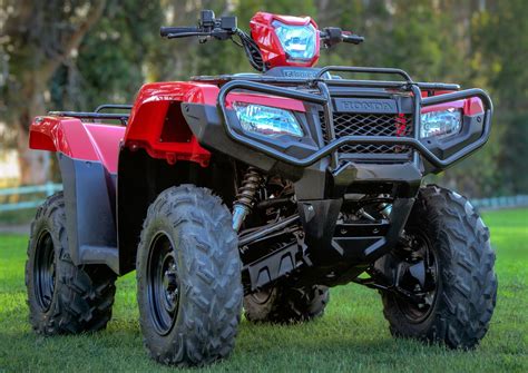 2019 Honda Rubicon 500 Dct Atv Review Specs Randd Trx500fa5