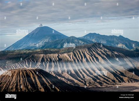 View Of Mt Semeru Batok And Widodaren In Bromo Tengger Semeru