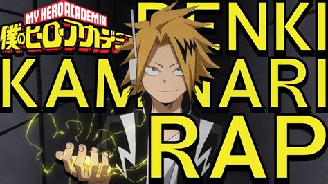 My Hero Academia Kaminari Denki Rap Youtube