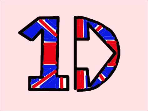 My one direction symbol using paint. one direction symbol | Slimber.com