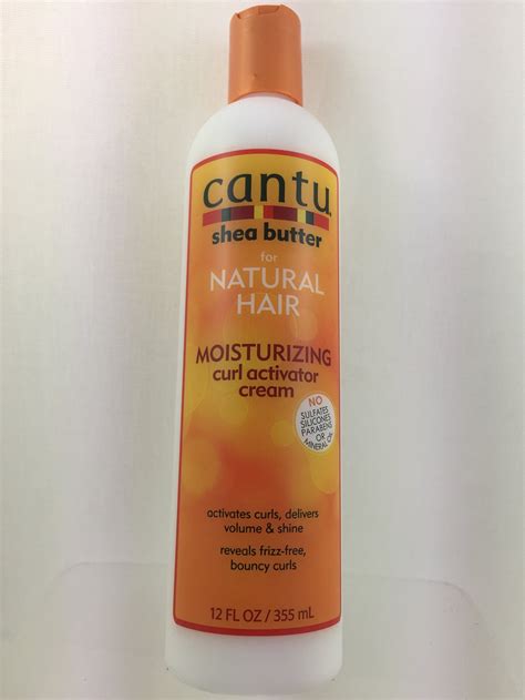 Cantu Shea Butter For Natural Hair Moisturizing Curl Activator Cream 355 Ml