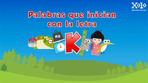 Palabras Que Incian Con La Letra K En Español Para Niños Letra K