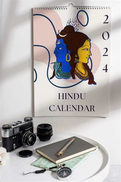 Hindu Calendar 2024 With All Hindu Festival Dates And Lunar Phases