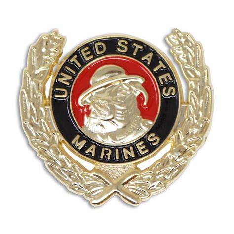 United States Marines Wreath Pin Devil Dog Depot