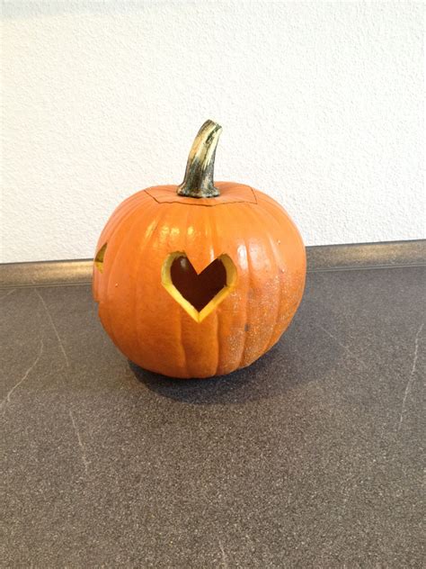 Carved Pumpkin Heart Halloween Pumpkin Carving Pumpkin Holiday