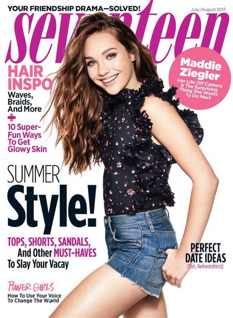 Seventeen July August 2017 Cover Seventeen Magazine