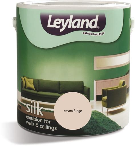 Leyland Vinyl Silk Cream Fudge Ltrs Glanville S St Columb Ltd