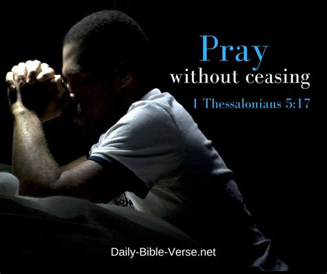 Daily Prayer 1 Thessalonians 517 Daily Bible Verse