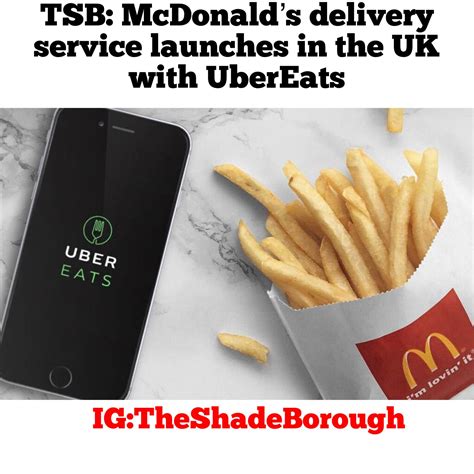 Mcdonalds Delivery Service Launches In The Uk With Ubereats