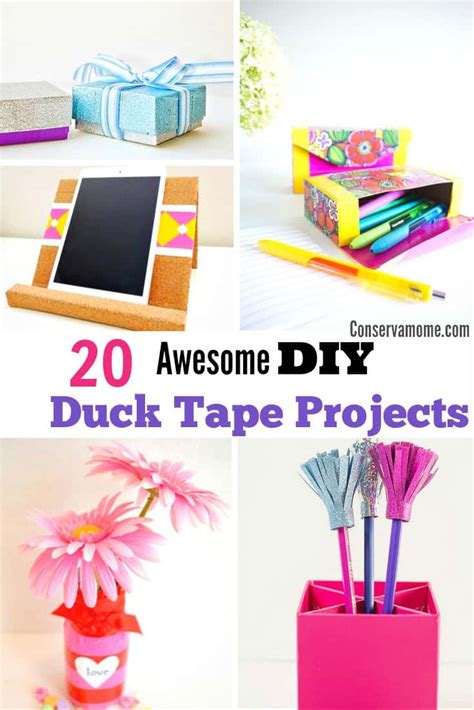 20 Awesome Diy Duck Tape Projects Conservamom