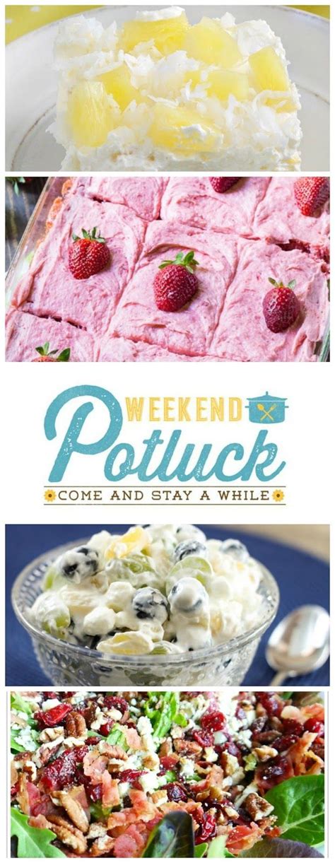 It's about nine dollars for a small bowl of soup, a big salad. No Bake Pineapple Dream Dessert at Weekend Potluck #275 ...