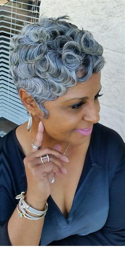 20 Best Of Short Hairstyles For Black Women With Gray Hair