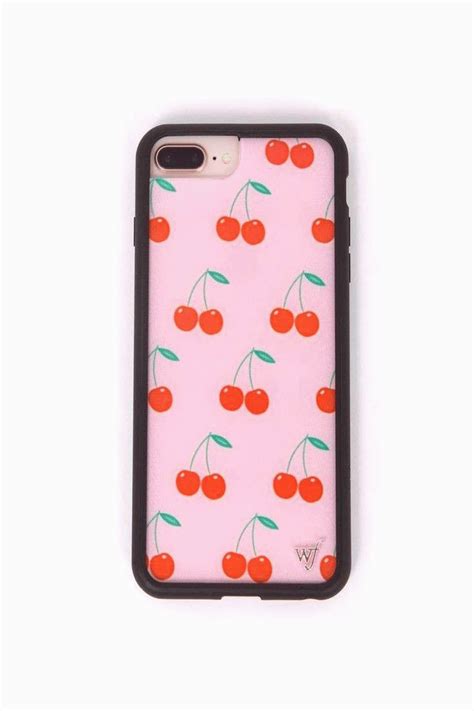 Wildflower Pink Cherries Iphone 678 Plus Case Iphone Phone Cases