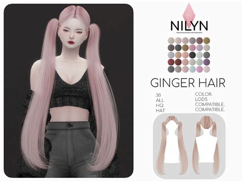 The Sims Resource Ginger Hair New Mesh Sims 4 Game Mods Sims Mods