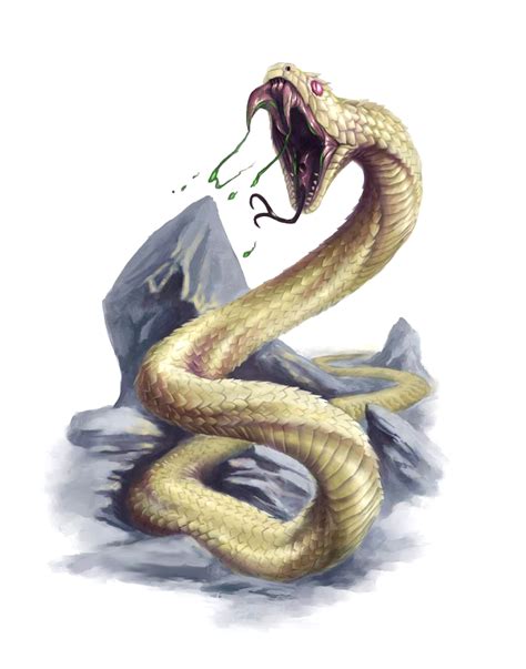 Giant Snake Pathfinder Pfrpg Dnd Dandd 35 5e 5th Ed D20 Fantasy