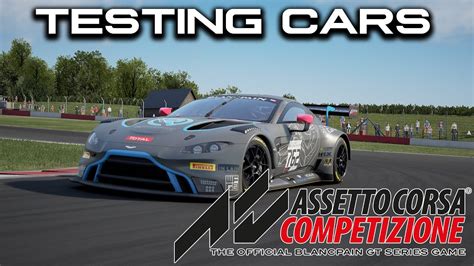 Assetto Corsa Competizione Testing Cars And Setups Youtube