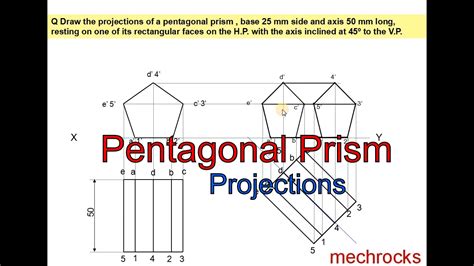 It is a type of heptahedron with 7 faces, 15 edges, and 10 vertices. How many perpendicular faces does a pentagonal prism have ...