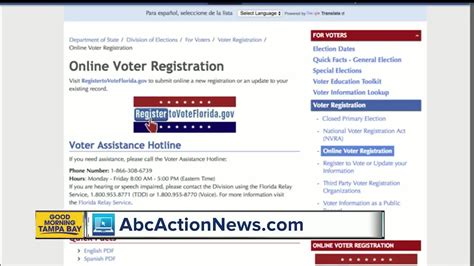 Check spelling or type a new query. Voter Registration Card Florida - The Letter Of Recomendation