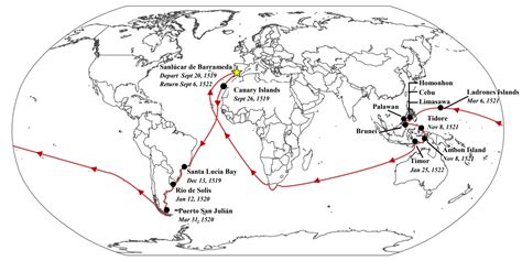 El Niño And Magellans Round The World Voyage Royal Meteorological