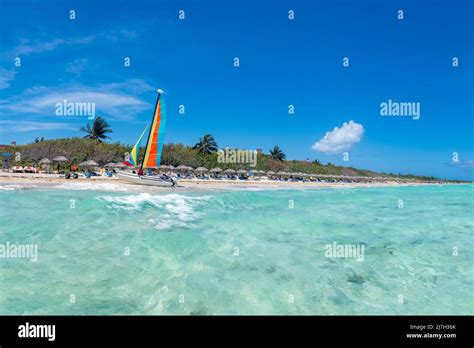 The Beautiful Beach Of Varadero In Cuba Stock Photo Alamy