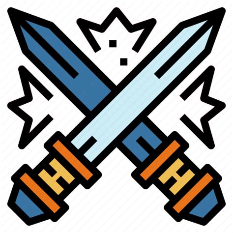 Blade Fight Sword Weapon Icon