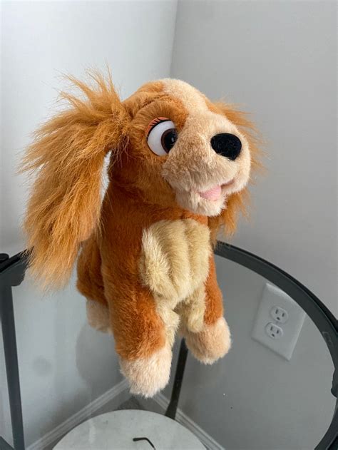 Disneys Lady And The Tramp Lady Plush Doll 8 Etsy