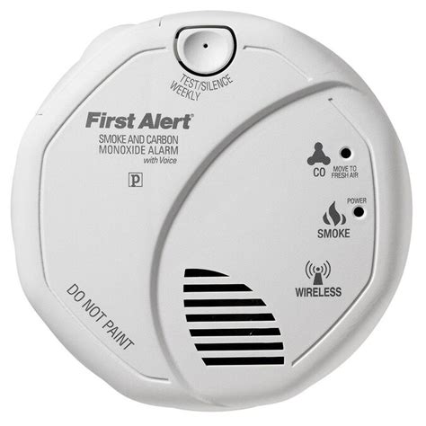 First Alert Brk Battery Operated Combination Smoke And Carbon Monoxide