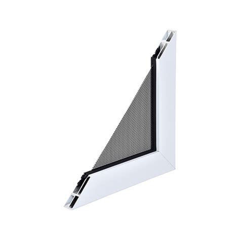 Crl Gss10wfxf Security Screen White 10 X 10 Window Frame Cross Section
