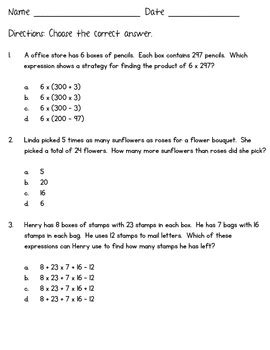 With this worksheet, your students will calculate volumes of rectangular prisms. 4th Grade Common Core - Math Multiplication Worksheets Go Math Unit 2