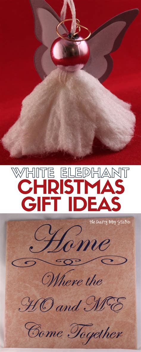 Maybe you would like to learn more about one of these? DIY White Elephant Gift Exchange Ideas - The Crafty Blog ...