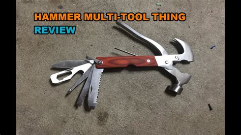 Hammer Multi Tool Knife Thing Review Walcom S7 Youtube
