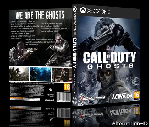 Call Of Duty Ghosts Xbox One Box Art Cover By Alternationhd