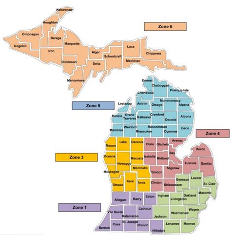 Maps To Print And Play With Michigan County Maps Printable Printable Maps