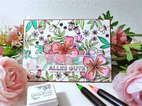 Diy Florale Grußkarte Blog Diy Crafts Cards Projects Make Your