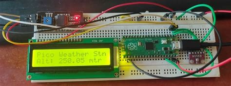Weather Station With BMP280 Sensor And Raspberry Pi Pico IoT Starters