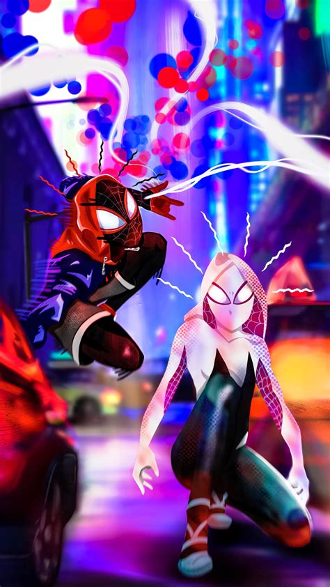 1080x1920 Gwen Stacy Spiderman Hd Superheroes Artwork Artstation
